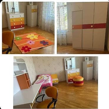 ✅Tecili genç oda Desti satılır 450 manata.xalca perde yazı masasının