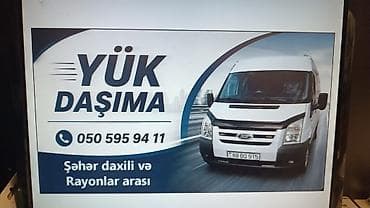Xidmətlər: Yükdaşıma xidməti - Şəhərdaxili və rayonlararası daşınma - Kiçik və — 1