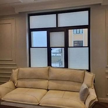 metbex perdeleri: Plisse və jalüz (honeycomb/plisse) pərdələr - Material: işığı səpmə — 3