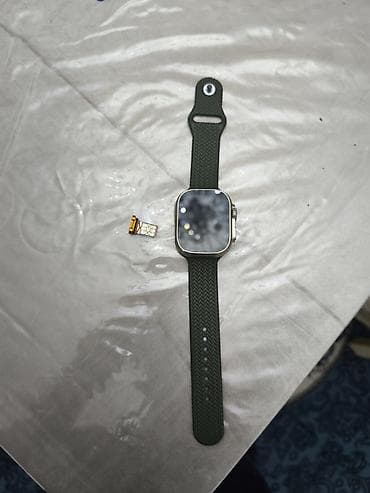 Наручные часы: Смарт часы, Сим карта, цвет - Зеленый — 4