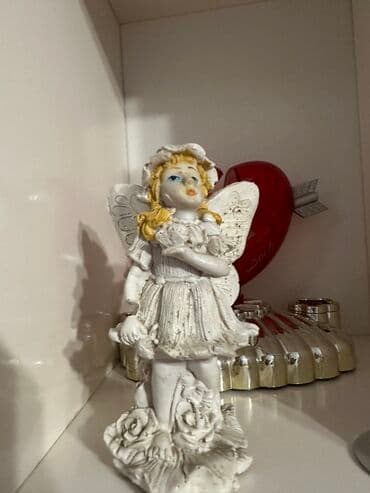 ağ balıq: Fiqur, Keramika, rəng - Ağ — 1