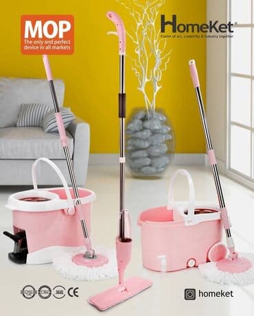 mop: Sprey Mop. Ferqli seviyyede temizleme, su kecirmez ve dezinfeksiye — 2