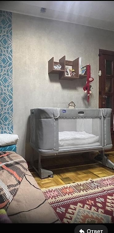 elvan metal: Oğlan və qız üçün, Dördbucaq, Beşik, Dəstsiz, Matras ilə, Yellənmə mexanizmsiz — 1