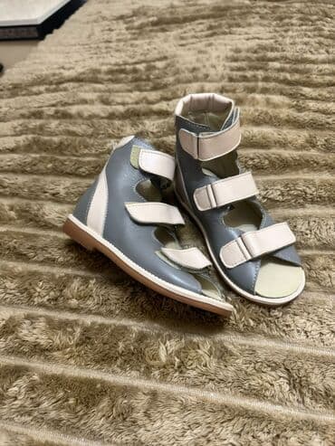 uşaq geyim: Uşaq üçün ortopedik sandal - Model: yüksək boğazlı, açıq burunlu - — 2