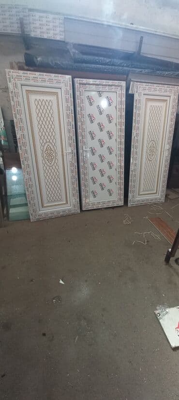 seyf silah: Plastik Naxışlı Hamam Qapıları Plastik aluminium qapı pəncərə — 7