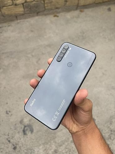 iphone 6s ucuz: Redmi Note 8T, 64 GB, rəng - Boz, Barmaq izi — 1
