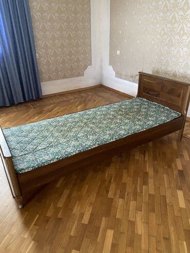 matras tek neferlik: İşlənmiş, Təknəfərlik çarpayı, Bazasız, Matras ilə — 2