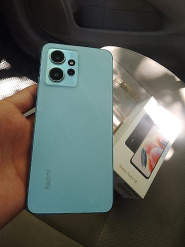 Redmi Note 12, 128 GB, rəng - Mavi, Sensor, Barmaq izi, İki sim kartlı