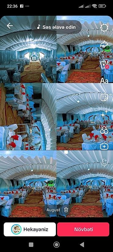 22000. 2 Ed cadir satılır eni 7.30 uzun 20 uzun 8 eni 21 uzunu qab — 4