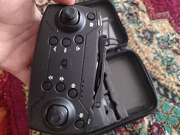 video aparatı: Qatlanan mini dron dəsti Xüsusiyyətlər: - Qatlanan konstruksiya — 4