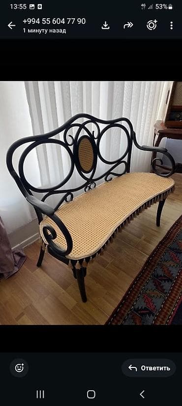 qədimi masa: Qədimi antik retro vintaj divan 0556047790 — 1