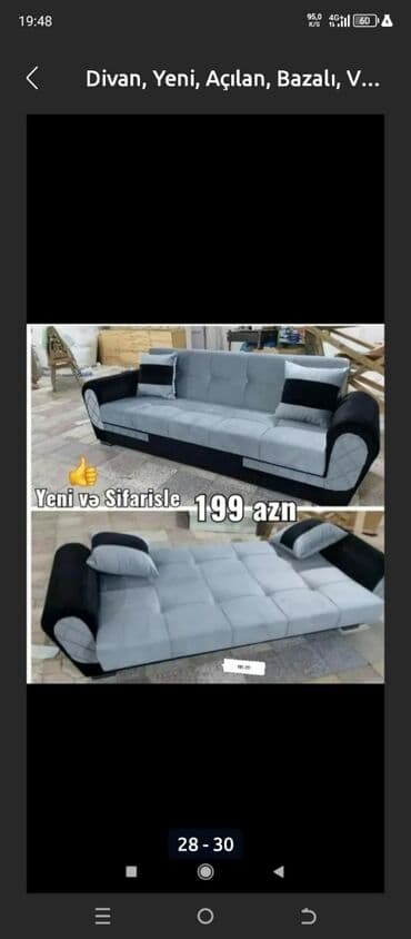 mətbəx ucun divan: Divan, Yeni, Açılan, Bazalı, Parça, Ödənişli çatdırılma — 24