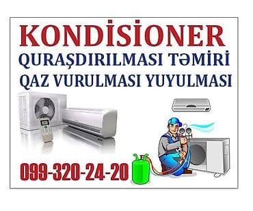 seqvey temiri: Təmir, Split kondisionerlər, Quraşdırılma — 1