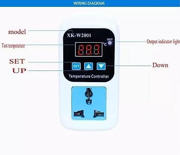 termo dacik: Termostat Termorequlyator İnkubator Temperaturun ölçülməsi diapazonu — 7