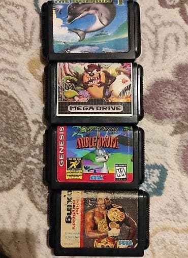 sega mega drive 2 kaset: Super Drive 2 – 16-bit retro oyun konsolu Xüsusiyyətlər: - 16-bit — 3