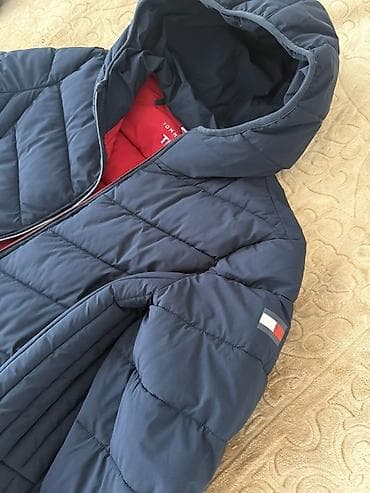 balonka türkçe: Tommy Hilfiger TH Flex /qadın pufffer gödəkçə - Rəng: tünd göy — 2