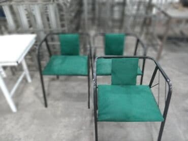 stul restoran: Mətbəx üçün, Yeni, Qatlanmayan, rəng - Göy Stul — 2