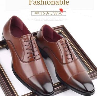 Botinkalar: Ayaqqabı ✅Xalis dəridən sukeçirməz premium kişi ayaqqabıları. 💠Rəng — 3