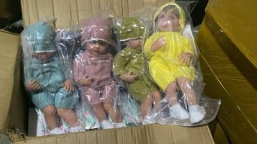 oyuncaql: Daniwan ve ağlıyor gülen Canlı bebe Məhsul: Realistik pijonlu — 2