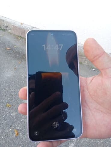 samsung a35 ekran: Samsung Galaxy A35, 128 GB, rəng - Bənövşəyi, Barmaq izi — 1