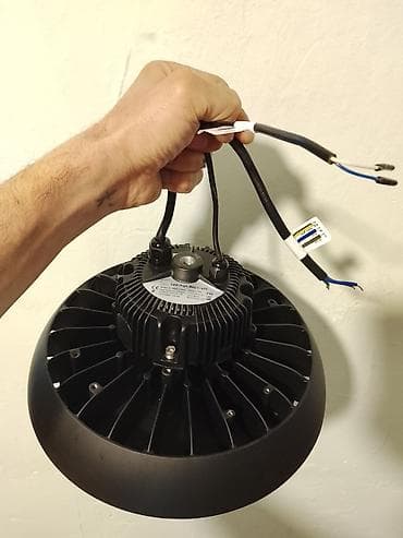 led isiqlar ev ucun: LED High Bay sənaye işıqlandırma proyektoru - Növ: Asma tip “UFO” LED — 1