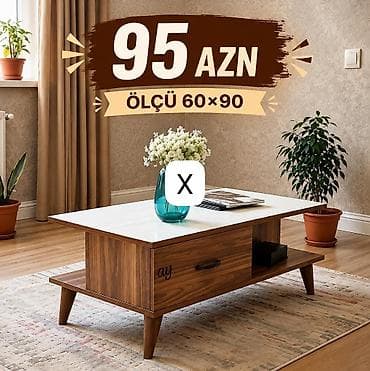 stol ofis: Düz masa, Açılmayan, Təkərsiz — 1