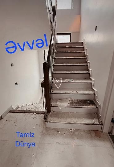 ev təmiri qiymətləri: Təmizlik xidməti – tikinti sonrası/yeniləmə sonrası peşəkar təmizlik — 1