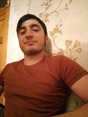 приталенные мужские футболки: Qısa qol qəhvəyi kişi köynəyi - Model: klassik yuvarlaq yaxalı, qısa — 4