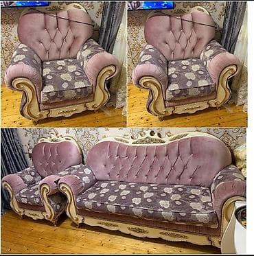 Divan, 2 kreslo 350 azn satılır ❗ 5 ayın dəstidi ünvan Saray ✨ Pərvin