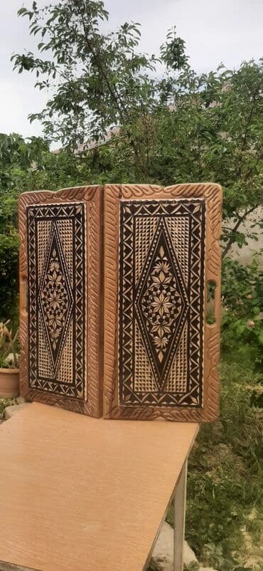 каркасные бассейны в баку: Taxta oyma nərd-taxta dəstləri - Material: tam ağacdan hazırlanmış — 22