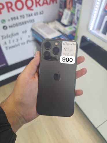 13 pro qiymet: IPhone 13 Pro Max, 128 GB, Graphite, Face ID — 1