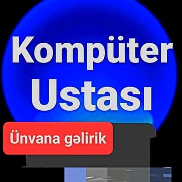 Noutbuklar, kompüterlər: Komputer formati kompüter formatı 10 ildən çox təcrübəsi olan, və