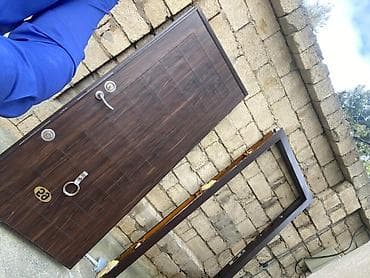 qapi taxta: Dəmir giriş qapısı – komplekt - Material: möhkəm metal (daxili — 4