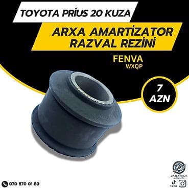 Podveska, xodovoy hissələri: Məhsul: Arxa amortizator razval rezini Model uyğunluğu: Toyota Prius — 1