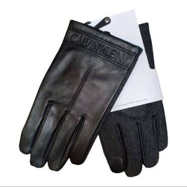 qadınlar üçün uzun əlcəklər: Calvin Klein Elcek. Olchuler L ve XL. Temiz deri — 2