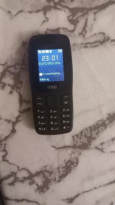 redmi 9a kabro: Inoi 100, < 2 GB Memory Capacity, rəng - Qara, Düyməli — 1