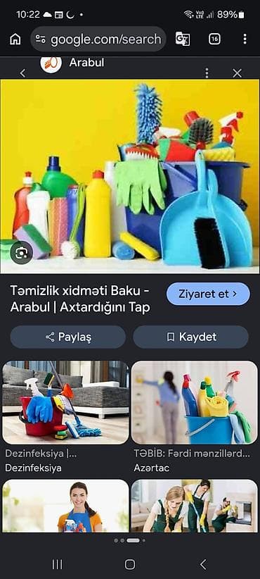 mop dəsti: Təmizlik | Ofislər | Ümumi təmizlik — 1