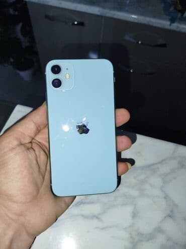 i̇pone 6: IPhone 11, 64 GB, Göy, Face ID — 3