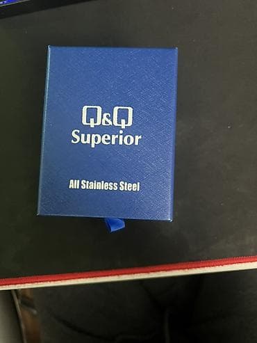 Q&Q Superior paslanmayan polad qol saatı - Brend/model: Q&Q — 1