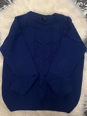 Sviter, Defacto, L, rəng - Göy