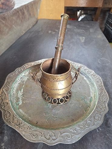 mis samovarlar: Həvəngdəstə, 1 il, Mis — 3