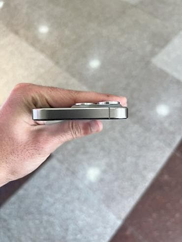 iphone x ekranı: IPhone 15 Pro, 128 GB, Natural Titanium, Face ID — 6