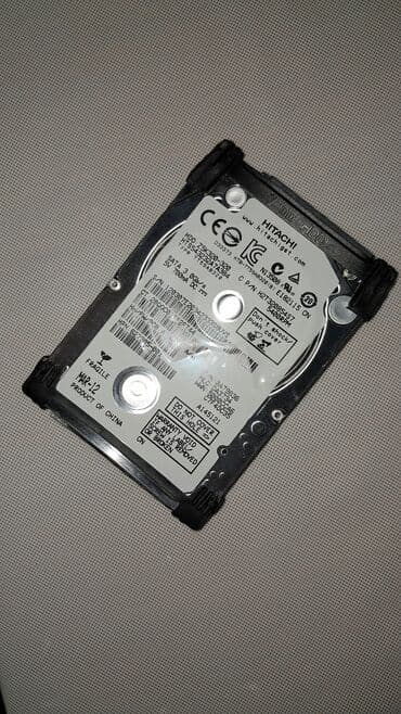 Мониторы: Внутренний Жёсткий диск (HDD) Hitachi, 480 ГБ, 5400 RPM, 2.5", Б/у — 1