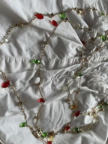 бусы: Satılır – orijinal Chanel vintage boyunbağı. Lüks, nadir və tamamilə — 8