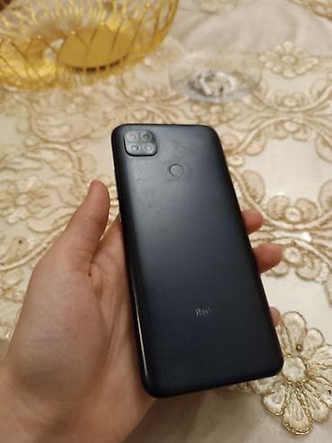 redmi a8: Redmi 9C, 64 GB, rəng - Qara, Barmaq izi — 1