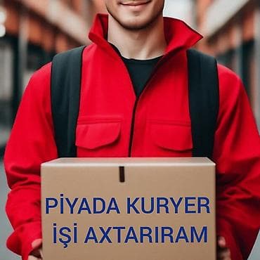 Salam. Mən özümə piyada kuryer işi axtarıram. Maaş 20 manatdan aşağı