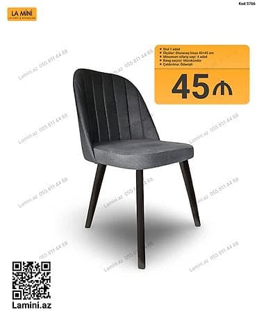 kohnə stul: LA MINI – Laconic & Minimalistin yemək otağı/qarışıq interyerlər — 1