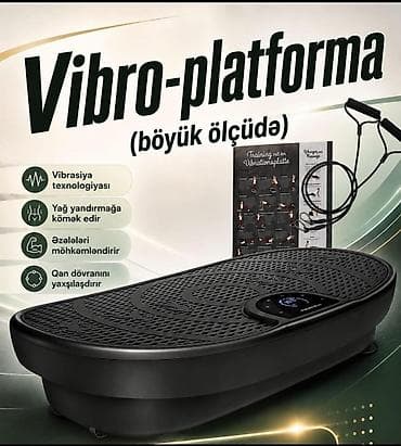 Vibro‑platforma (böyük ölçüdə) - Vibrasiya texnologiyası: Bütün bədən