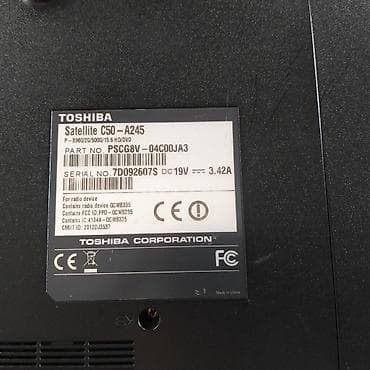 fujitsu laptop computers: Toshiba Satellite C50-A245 noutbuku - Model: Satellite C50-A245 — 1