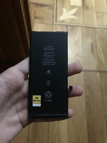 iphone 8 case: Ayfon 8 plusun batareyasi arqinal 100% pil — 2